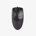 A4TECH OP-620DS Wired Mouse Black
