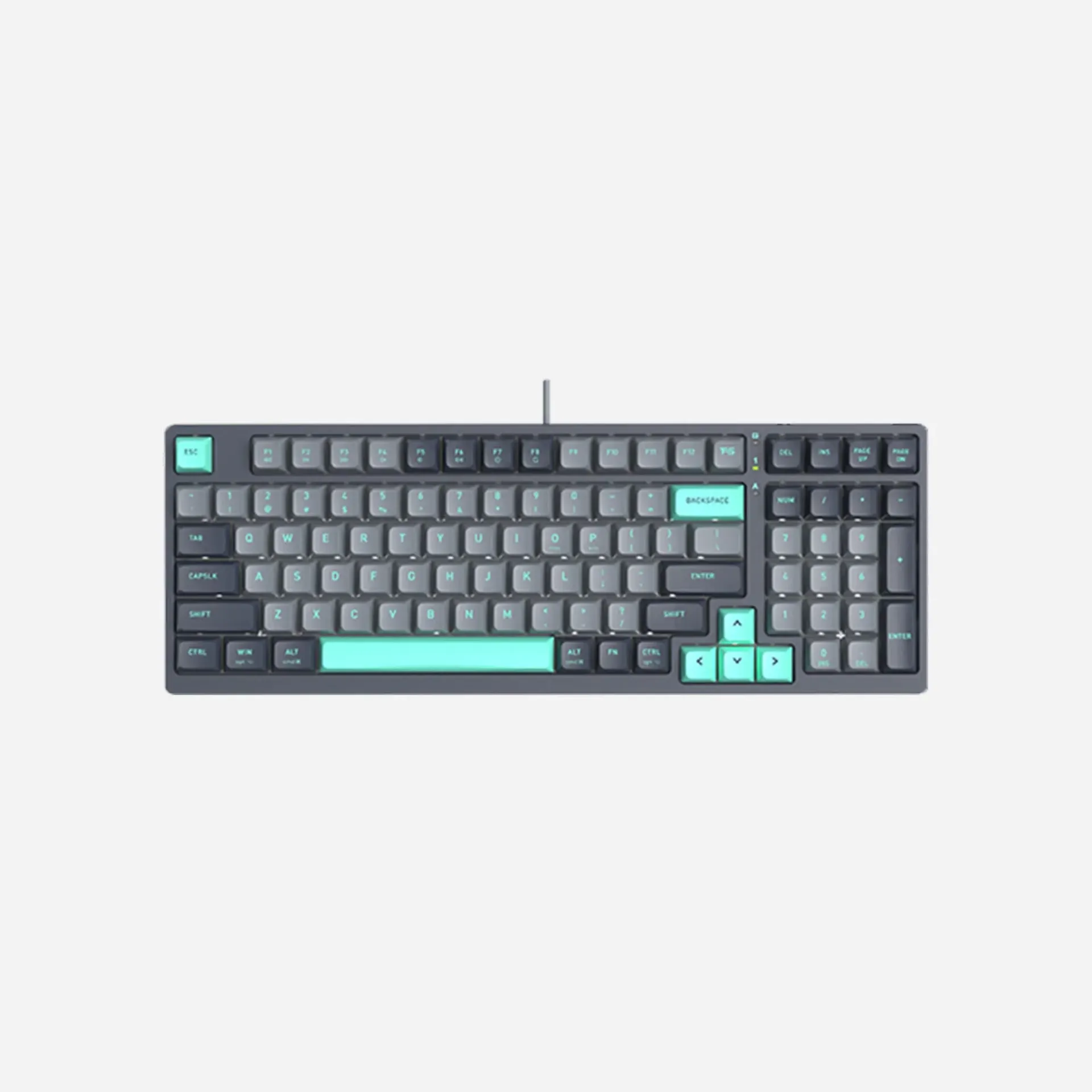 A4TECH Fstyler FS300 Hot Swappable Mechanical KB Panda Rock Climbing