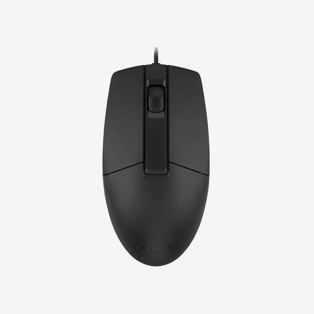 A4TECH OP-330S Wired Mouse (Black)
