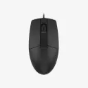 A4TECH OP-330S Wired Mouse Black