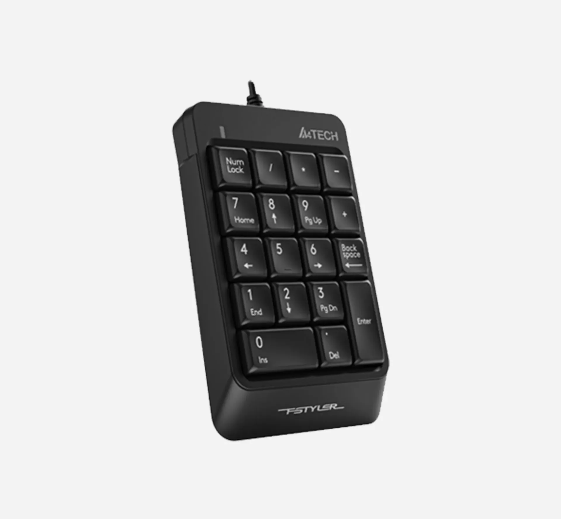 [FK13P Black] A4TECH Fstyler FK13P Numeric Keypad Black