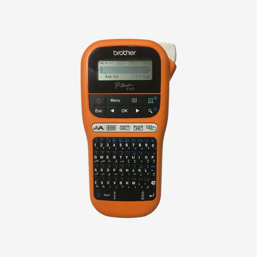 [PT-E110VP] Brother PT-E110VP Industrial Handheld Thermal Barcode Label Printer – USB