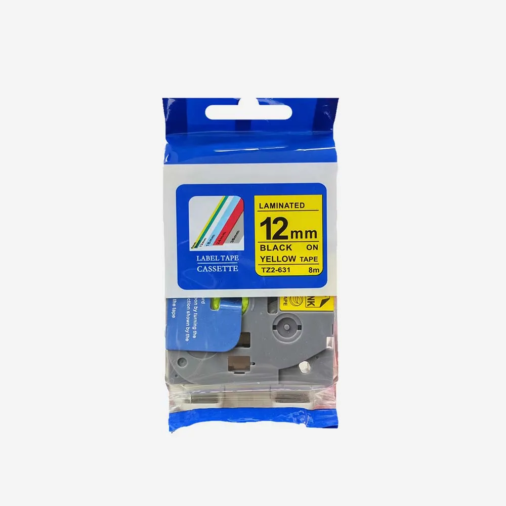 [TZe-631 Copy] Ribbon Other TZe-631 Tape 12mm Yellow Copy