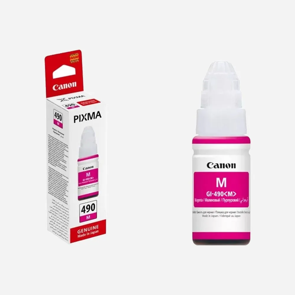 [GI-490 Magenta Ink] Canon GL-490 Ink Bottle Magenta