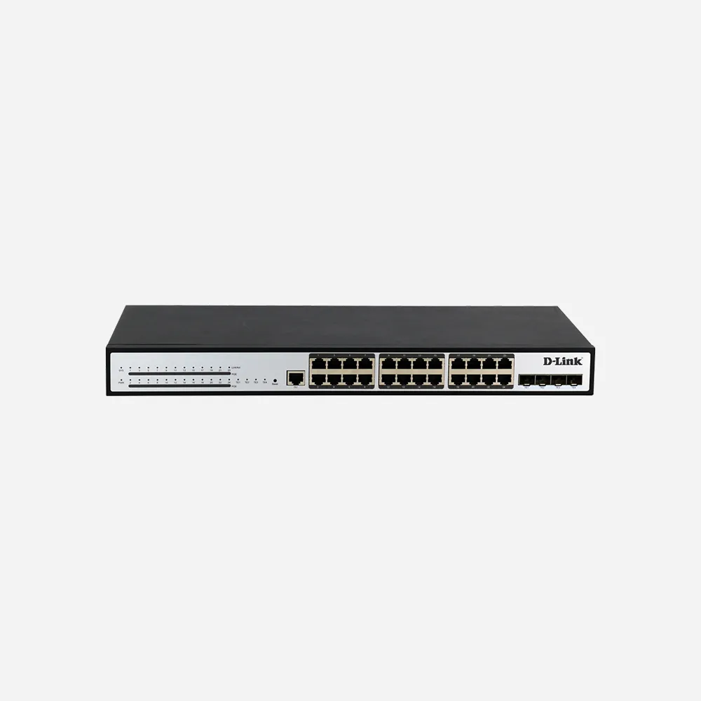 D-Link DGS-F1210-28P Lite L3 PoE Managed Switch