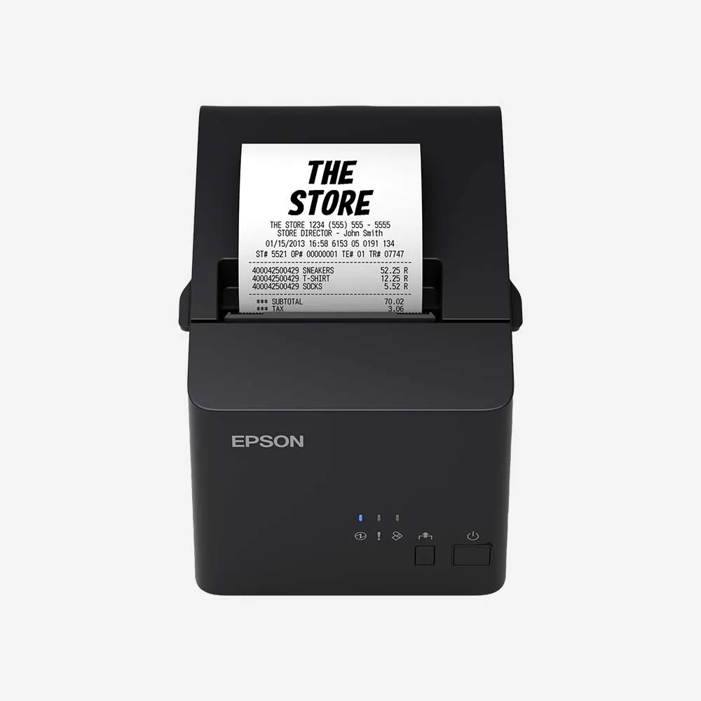 Epson TM-T20X (052) 4-Inch Thermal POS Receipt Printer – Ethernet