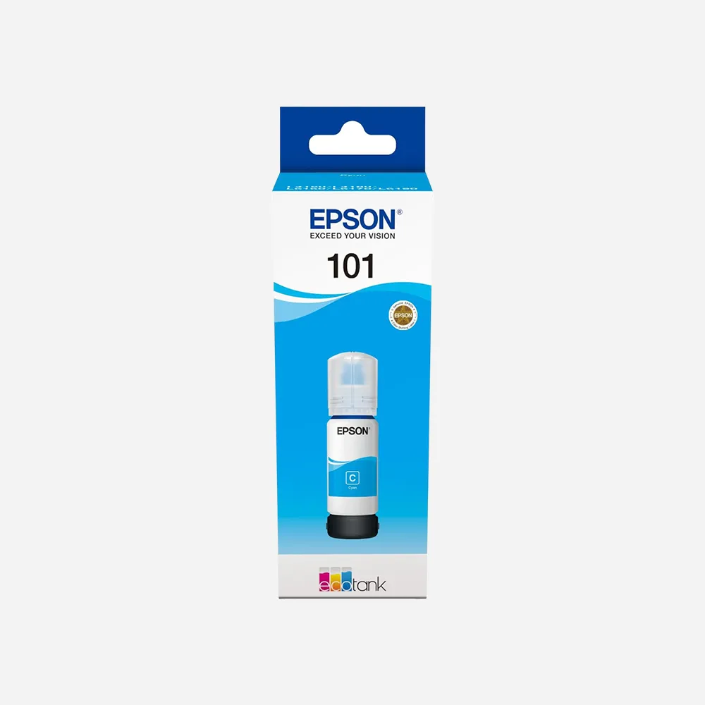[C13T03V24A] Epson 101 EcoTank Cyan ink bottle 70 ml