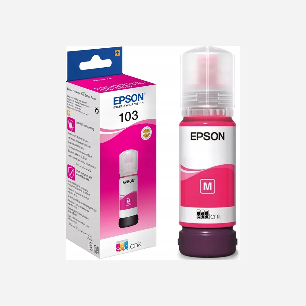 [C13T00S34A] EPSON 103 EcoTank Magenta ink bottle (65 ml)