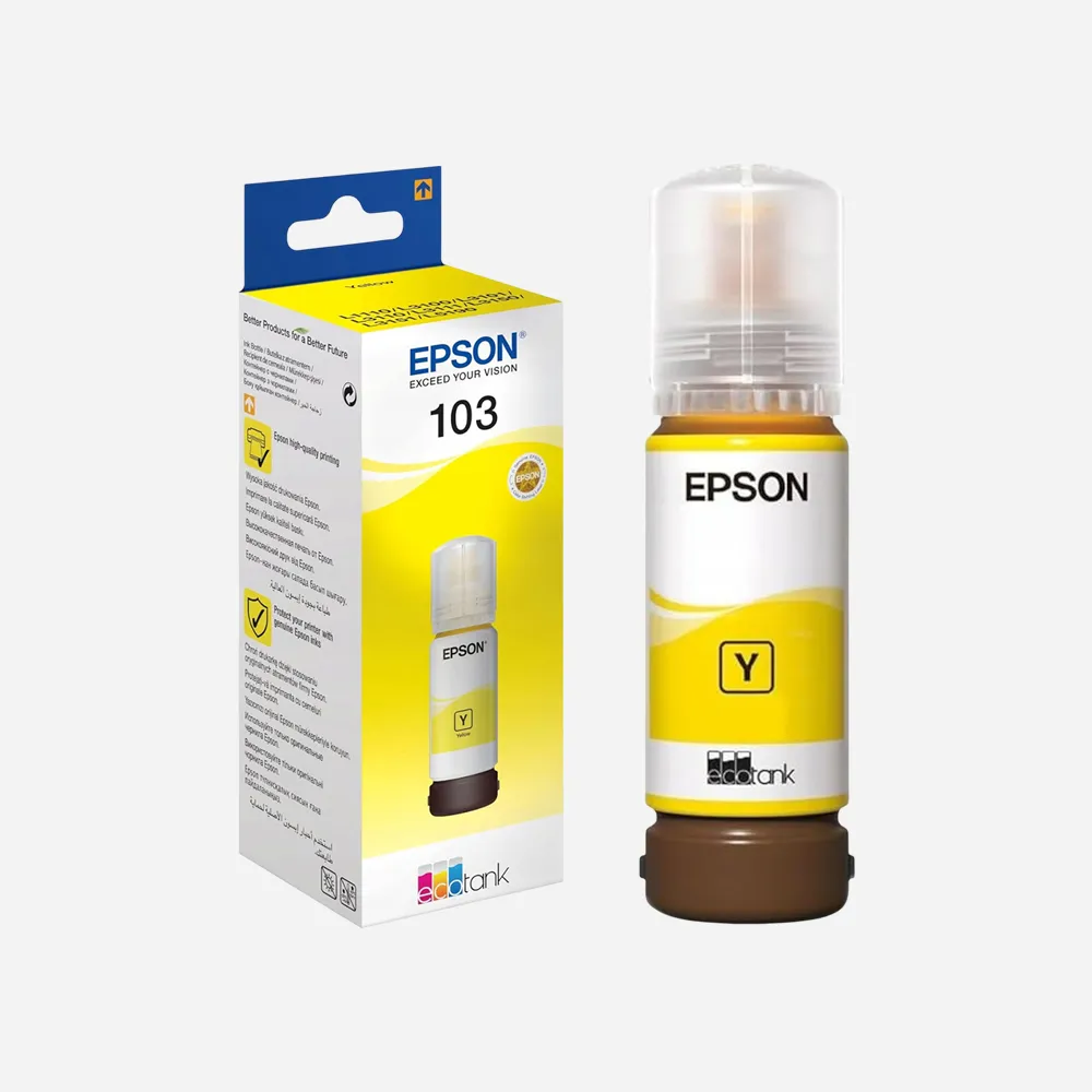 [C13T00S44A] Epson 103 EcoTank Yellow ink bottle (65 ml)