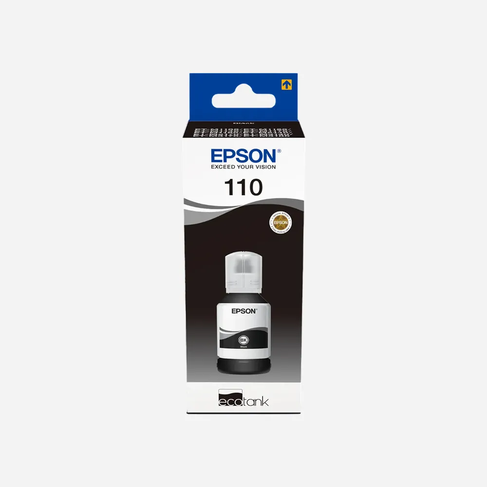 [C13T03P14A] Epson 110 EcoTank Pigment black ink bottle 120 ml