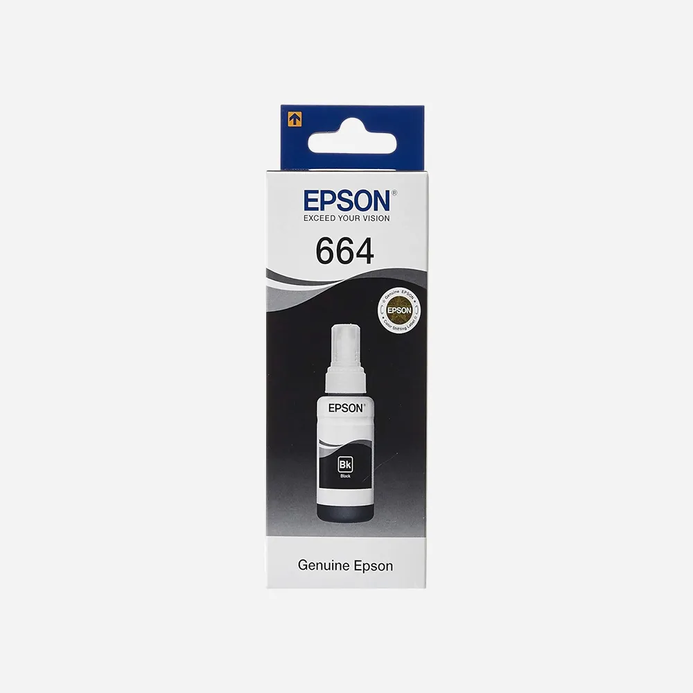 [C13T66414A] EPSON T6641 Black ink bottle 70ml (70 ml)