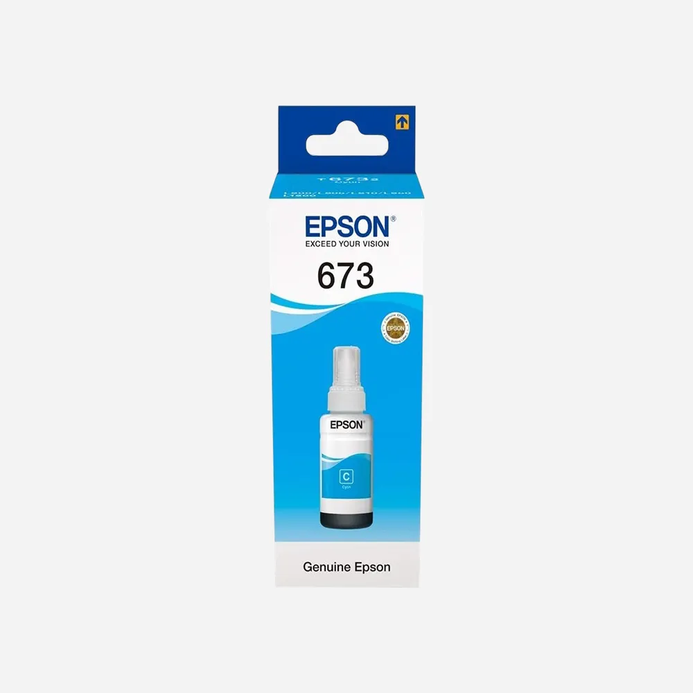 [C13T67324A] EPSON T6732 Cyan ink bottle 70ml (70 ml)
