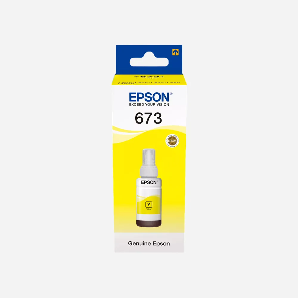 [C13T67344A] EPSON T6734 Yellow ink bottle 70ml (70 ml)
