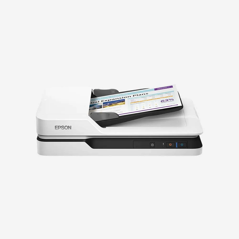 [B11B239402] Epson WorkForce DS-1630 High-Speed Duplex Document Scanner for Home & Office USB