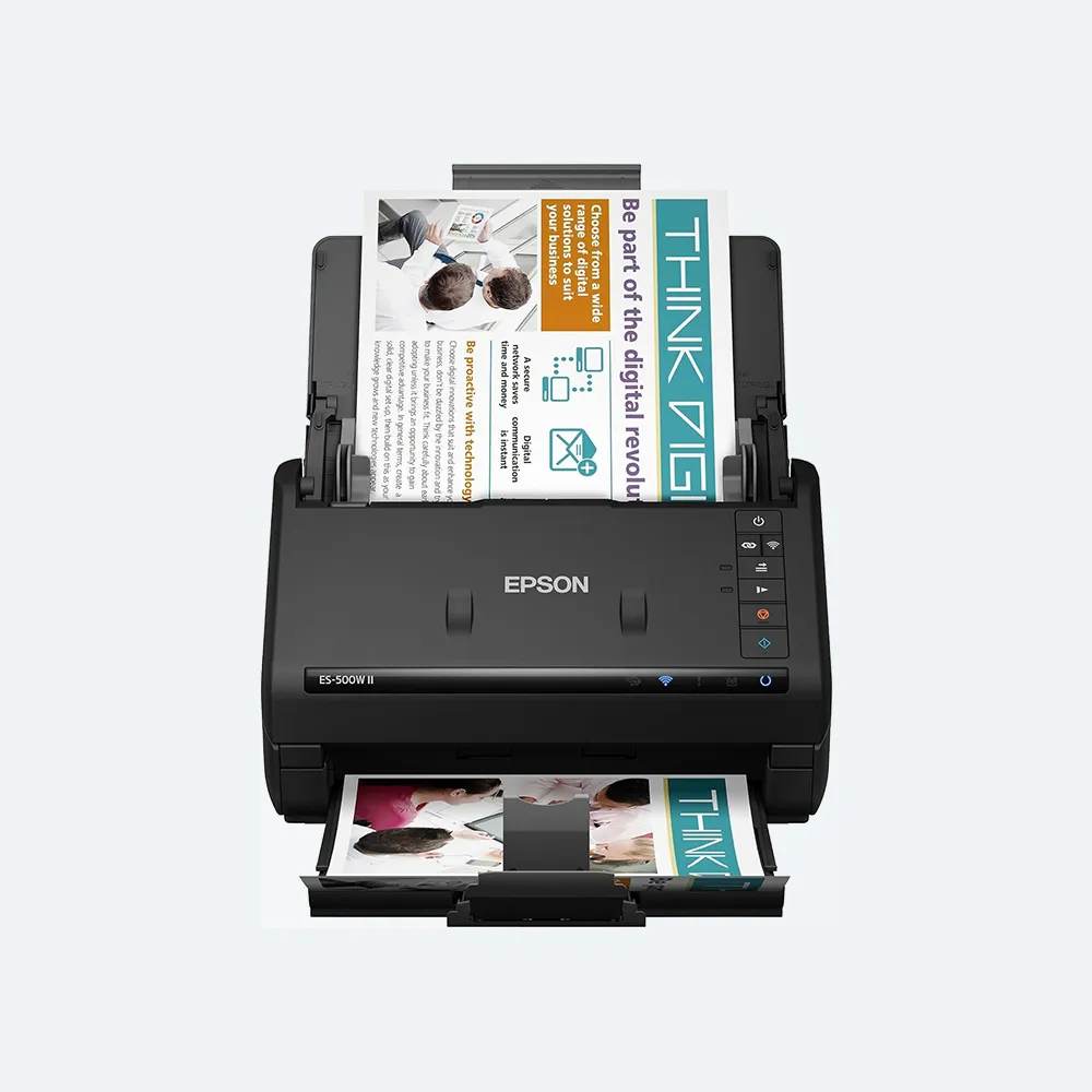 [B11B263401BA] EPSON WorkForce ES-500WII Wireless Scanner
