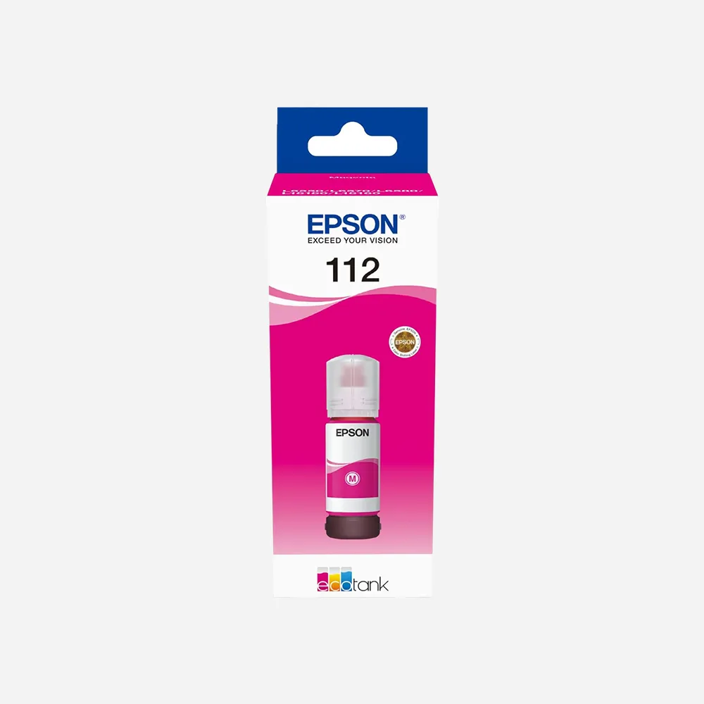 [C13T06C34A] EPSON 112 EcoTank Pigment Magenta ink bottle (70 ml)