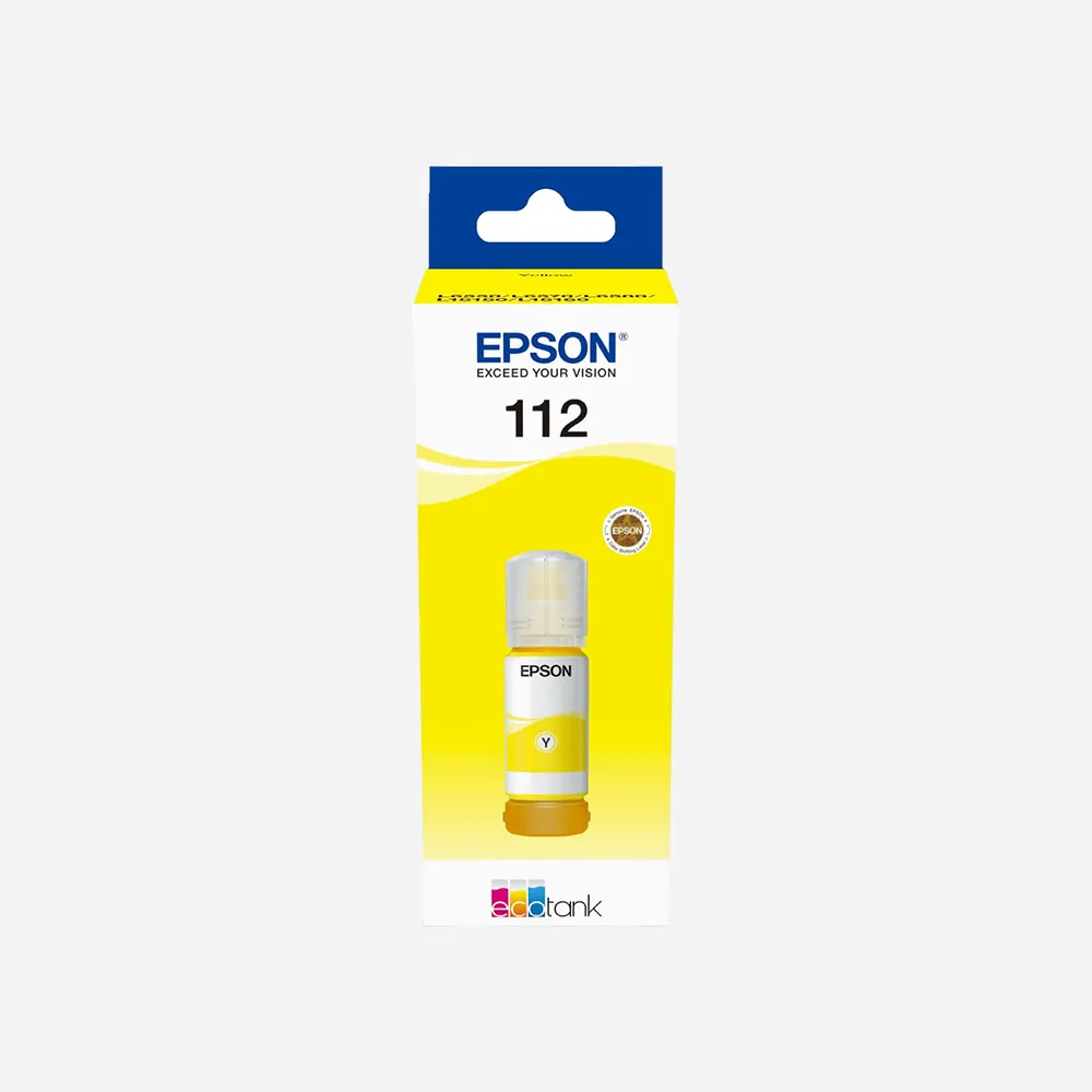 [C13T06C44A] Epson 112 EcoTank Pigment Yellow ink bottle 70 ml