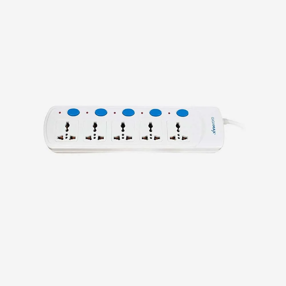 Gigamax MTS-B453 Power Strip 5 Sockets