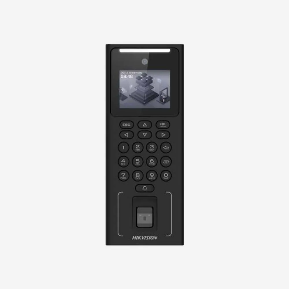 [DS-K1T321MFWX-B] HIKVISION DS-K1T321MFWX-B Face Recognition Terminal – Value Series Access Control & Time Attendance (WiFi, Card, PIN)