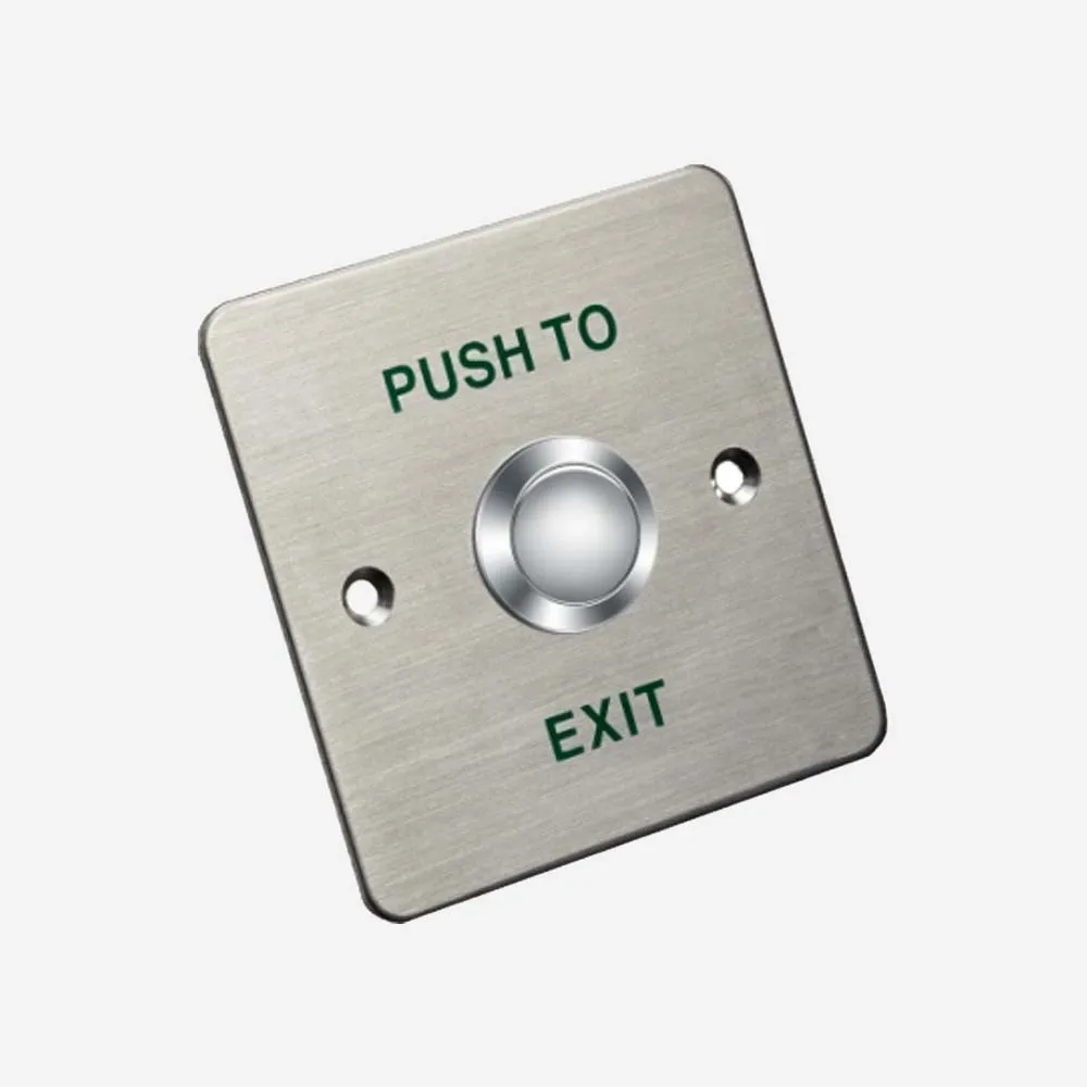 [DS-K7P01] HIKVISION Exit & Emergency Button – DS-K7P01 for Access Control & Door Release