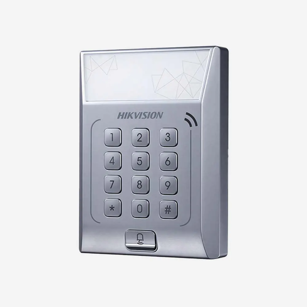 [DS-K1T801E] HIKVISION DS-K1T801E Card Access Control Terminal – Value Series (WiFi, PIN)