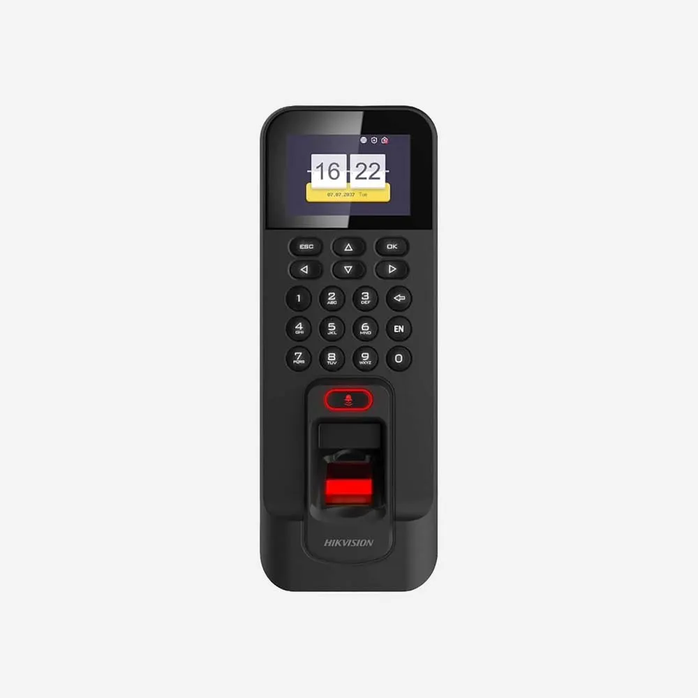 HIKVISION DS-K1T804AMF Fingerprint Terminal – Pro Series Access Control & Time Attendance (WiFi, Card, PIN)