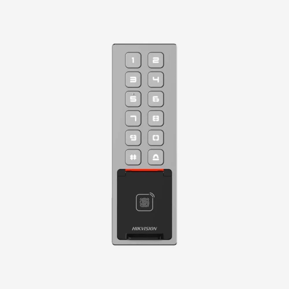 HIKVISION K1T805MBFWX Face & Fingerprint Access Control Terminal – Time Attendance & Security (WiFi, Card, PIN)