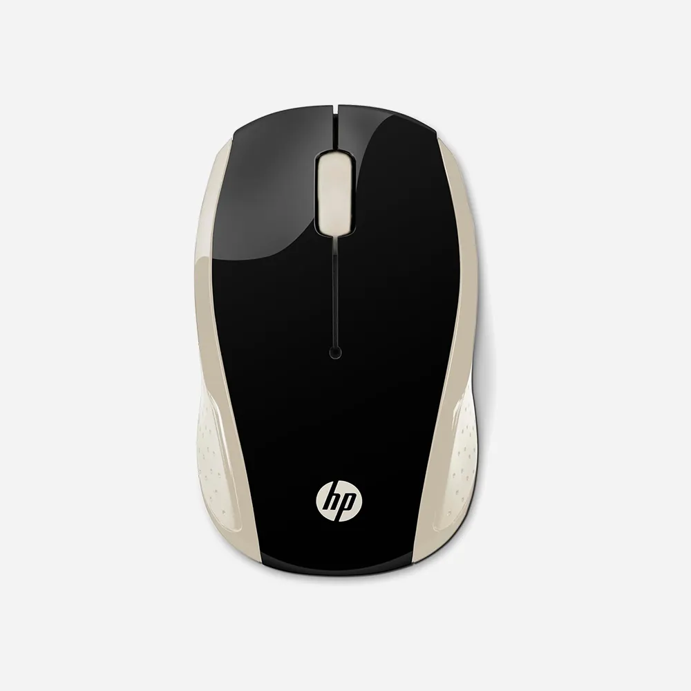 [2HU83AA] HP 200 Wireless Mouse Silk Gold