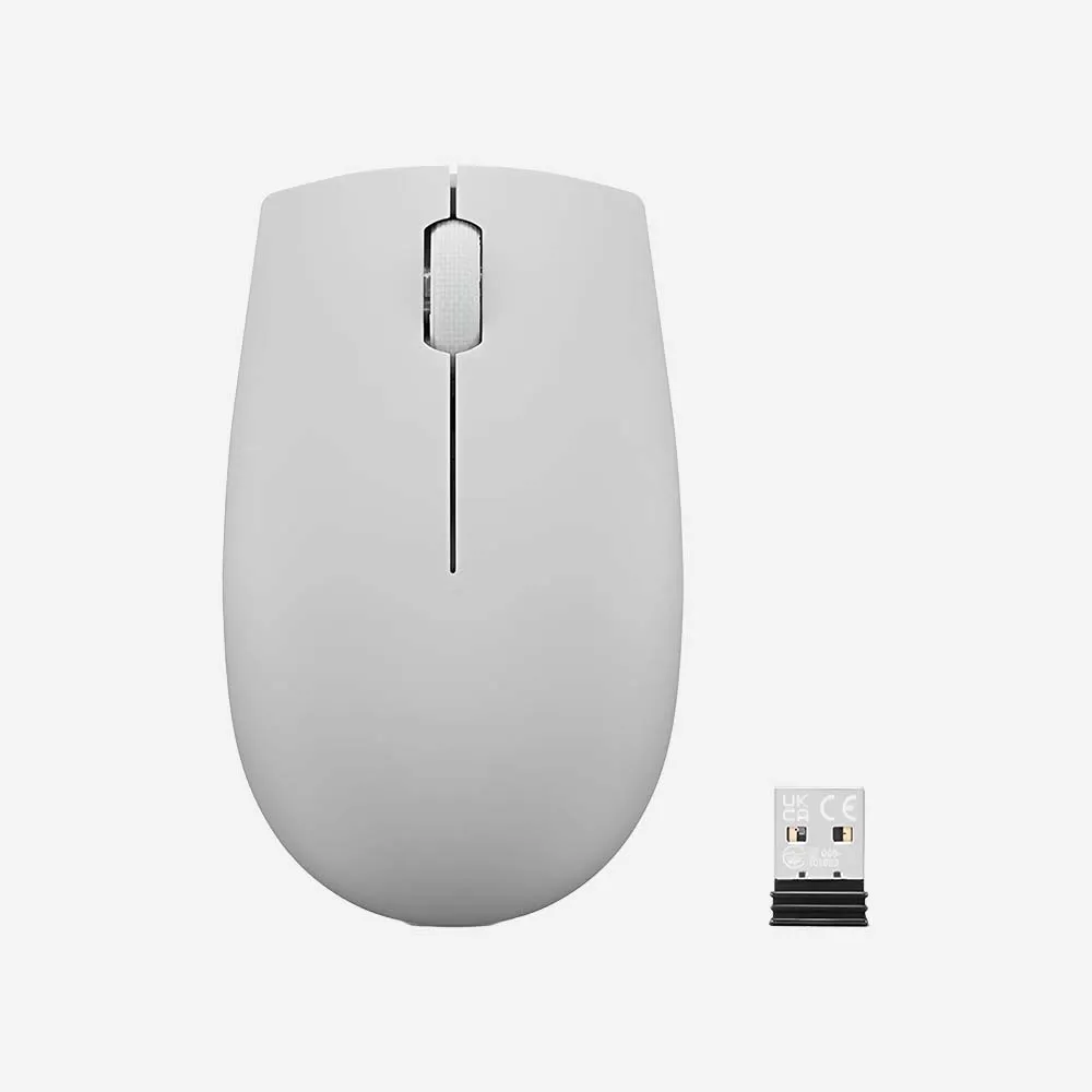 Lenovo 300 Wireless Compact Mouse -Arctic Grey