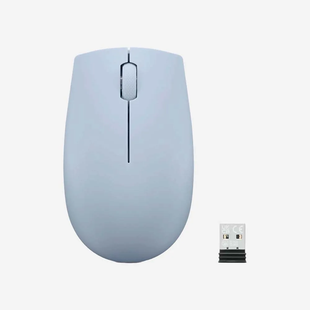 Lenovo 300 Wireless Compact Mouse -Frost Blue