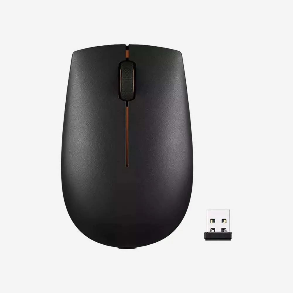 Lenovo 300 Wireless Compact Mouse -Black