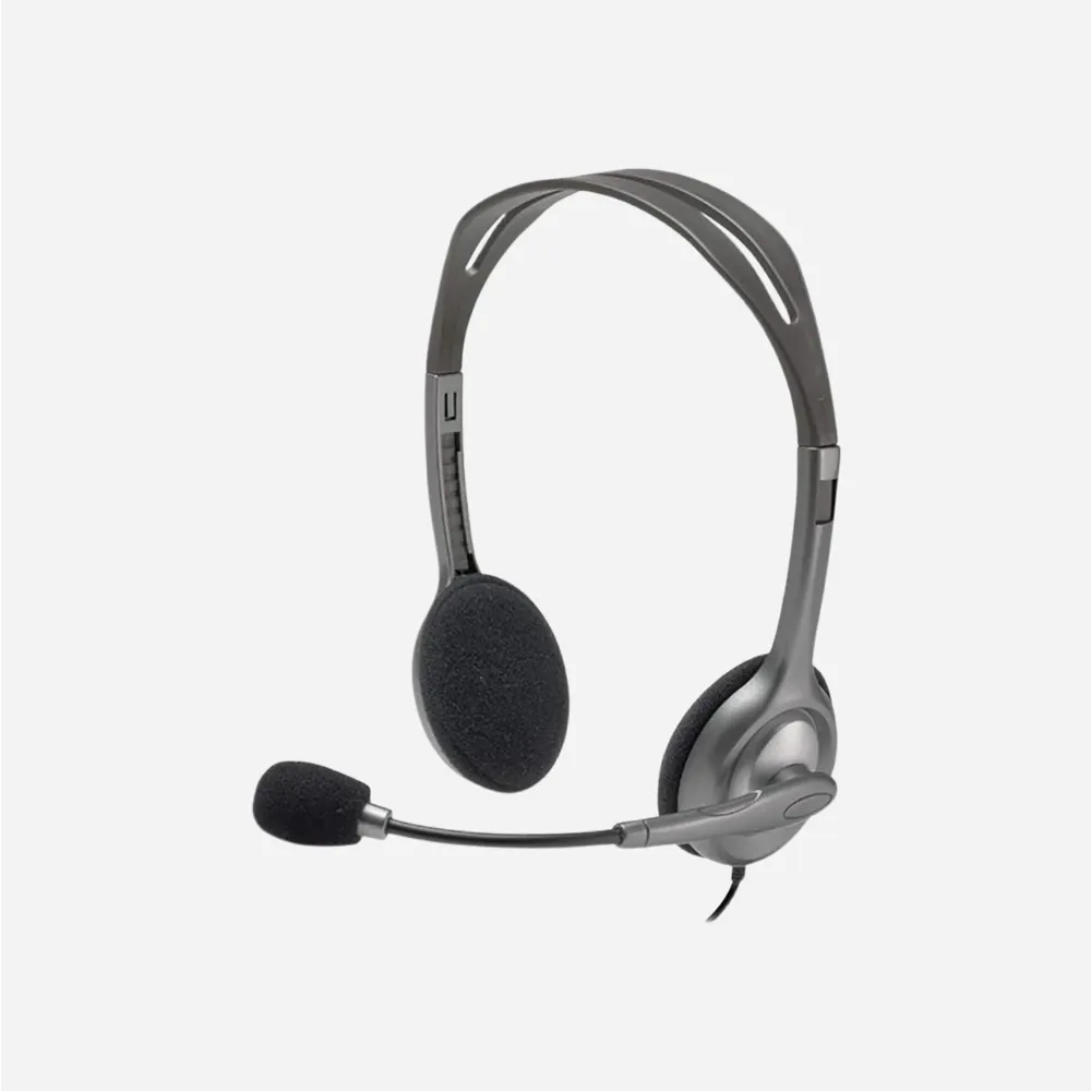 [981-000593] Logitech H111 Stereo Headset 3.5mm 981-000593