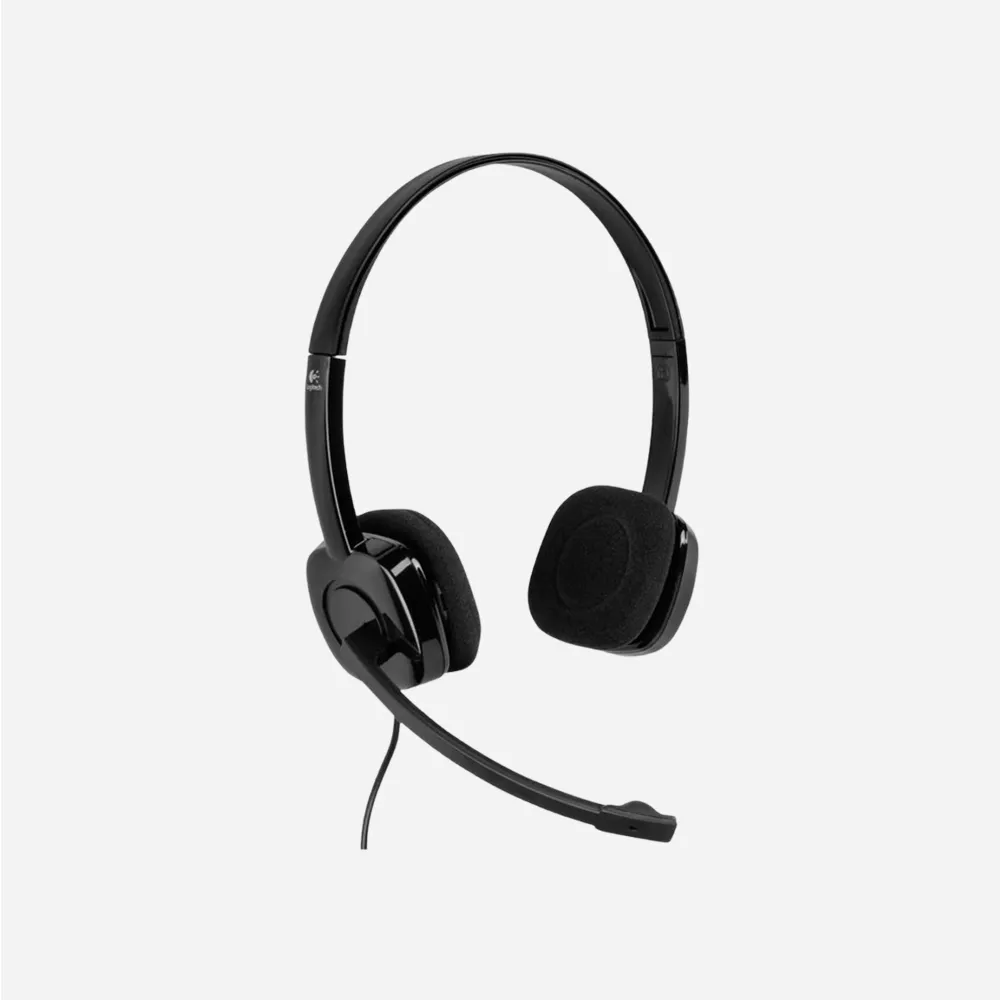 [981-000589] Logitech H151 Stereo Wired Headset (981-000589)