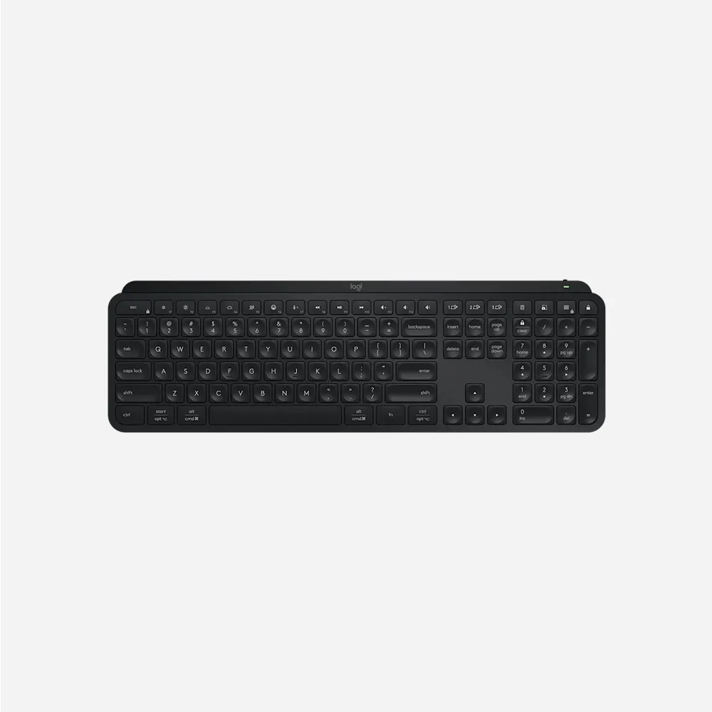 Logitech MX Keys S Advanced Wireless Illuminated Keyboard (Black 920-011595)