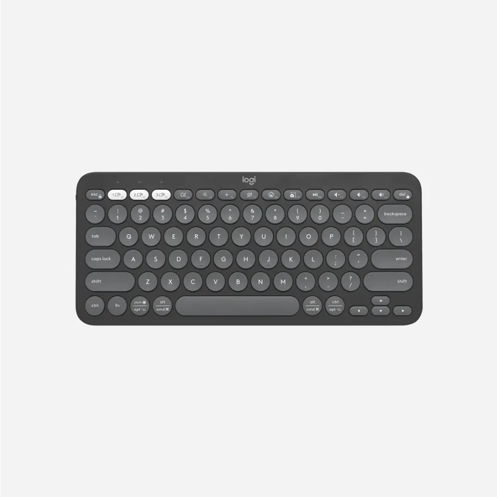 [920-011867] Logitech Pebble Keys 2 K380s Bluetooth WL Keyboard Black 920-011867