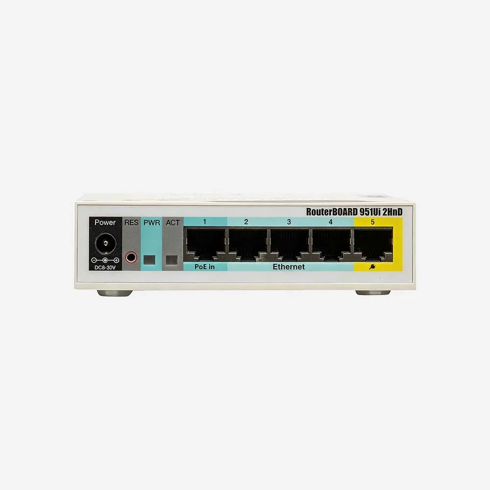 [RB951UI] Mikrotik RB951UI-2HND 5 Port 300Mbps Switch