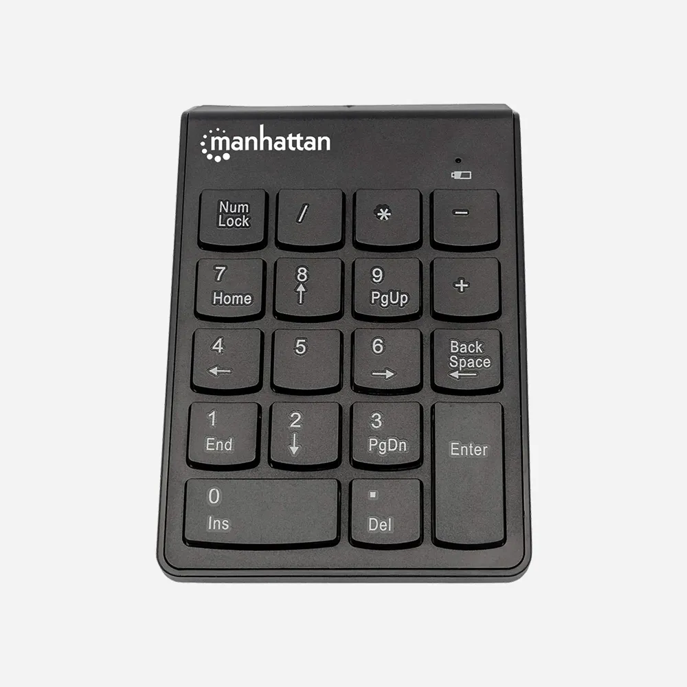 [178846] Manhattan Numeric Wireless Keypad (Black)