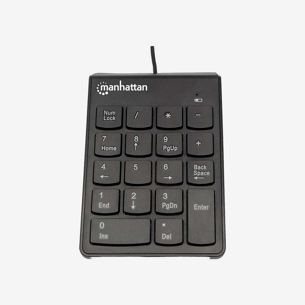 [178846] Manhattan Numeric Wireless Keypad -Black