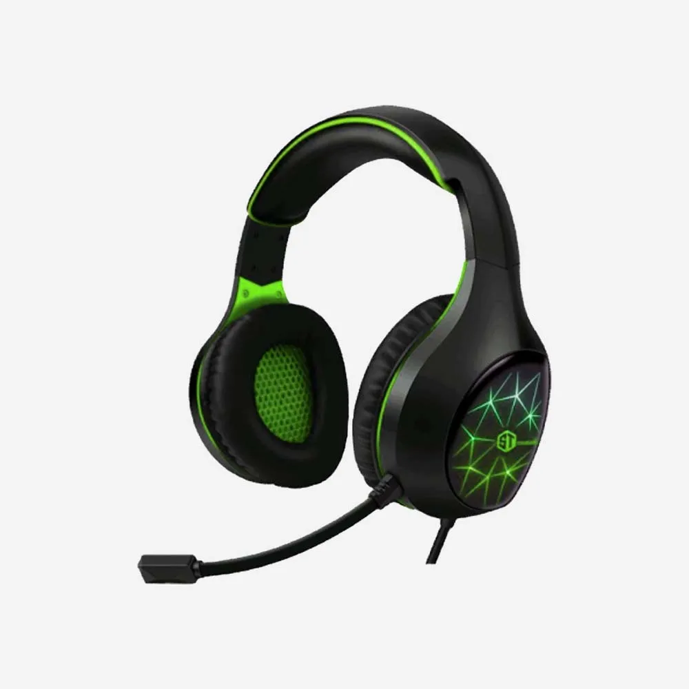ST Standard Gaming Headset Green