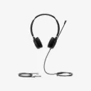 Yealink YHS36 Dual Analog Wired Headset Black