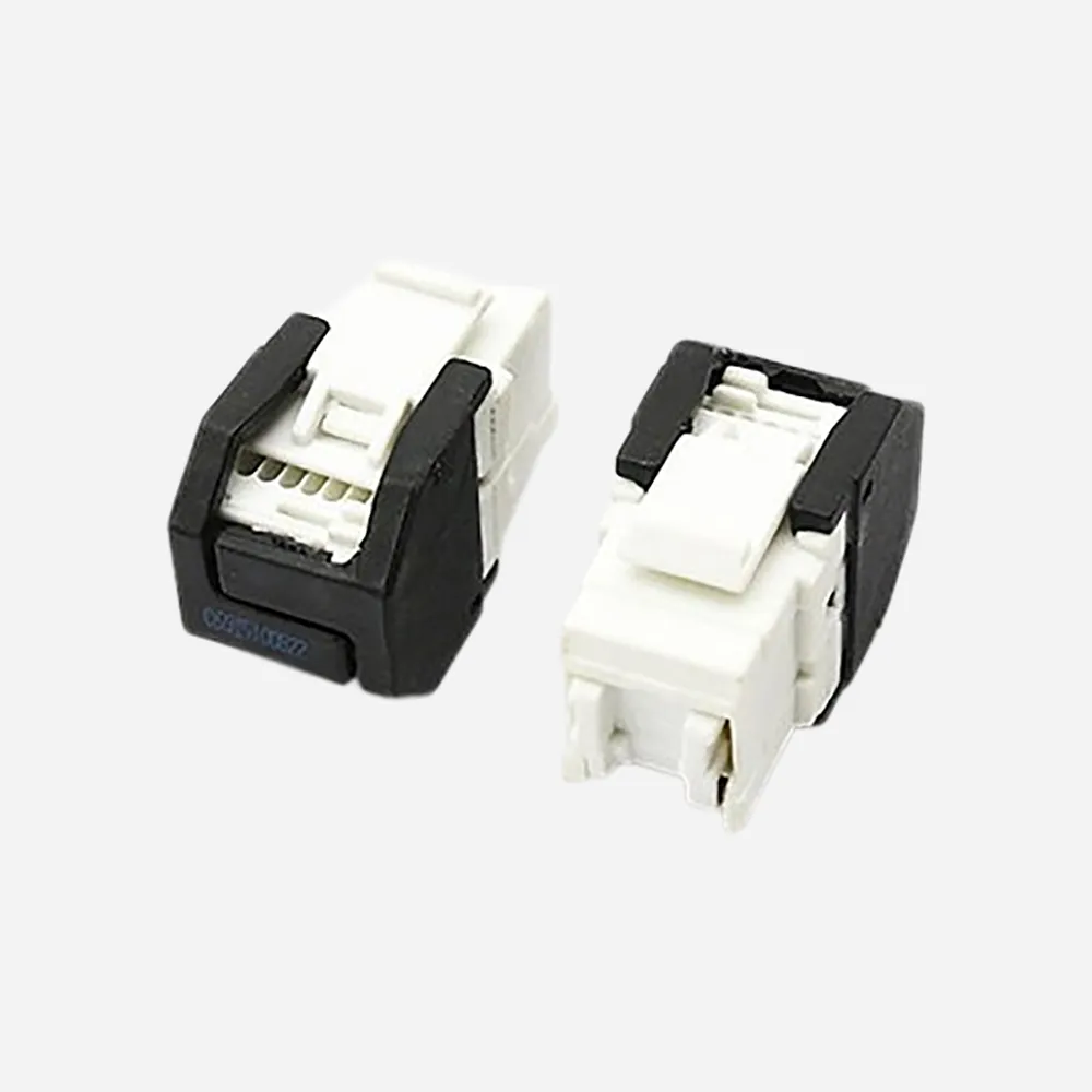 [UTP White] CORNING Cat6 RJ45 Module UTP White