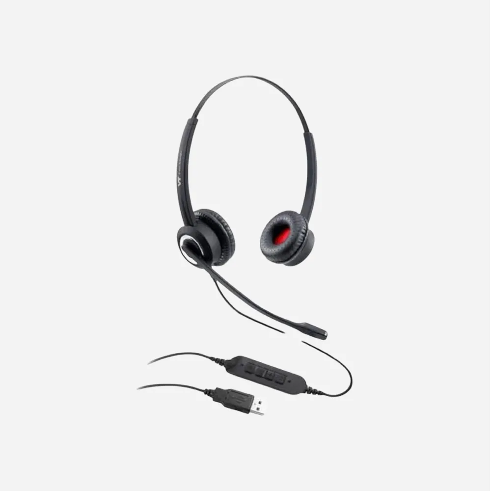 VT VT6300 Pro Lite Duo USB Wired Headset