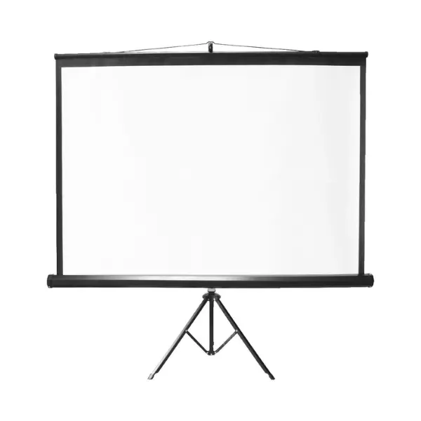 [W/Tripod-180x180cm] Window Screen & Tripod Projector 180x180cm