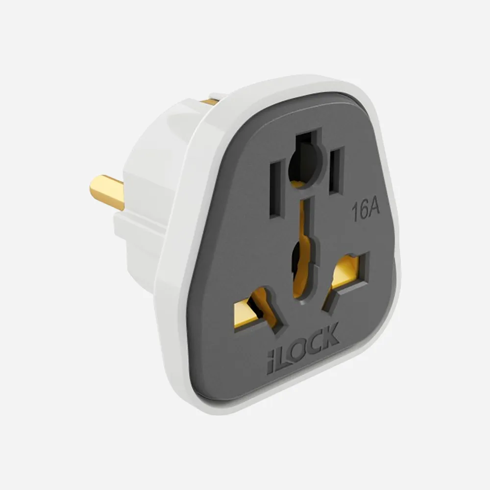 iLOCK 5069 Travel Plug Adapter Converter