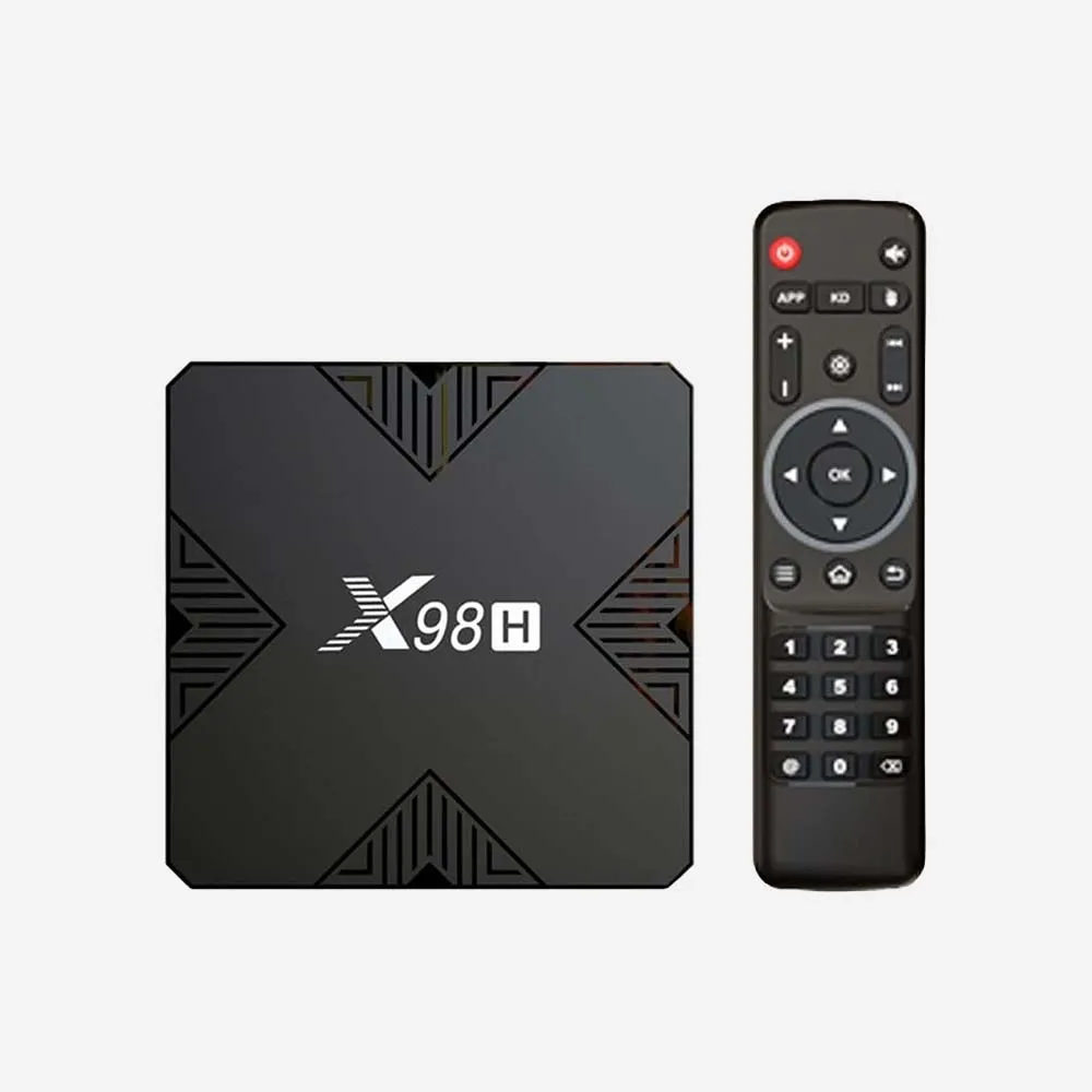 [Box-Android-X98H] Android TV Box X98H 4K Android 12 Smart TV Box with WiFi 6 (4GB RAM / 32GB ROM)
