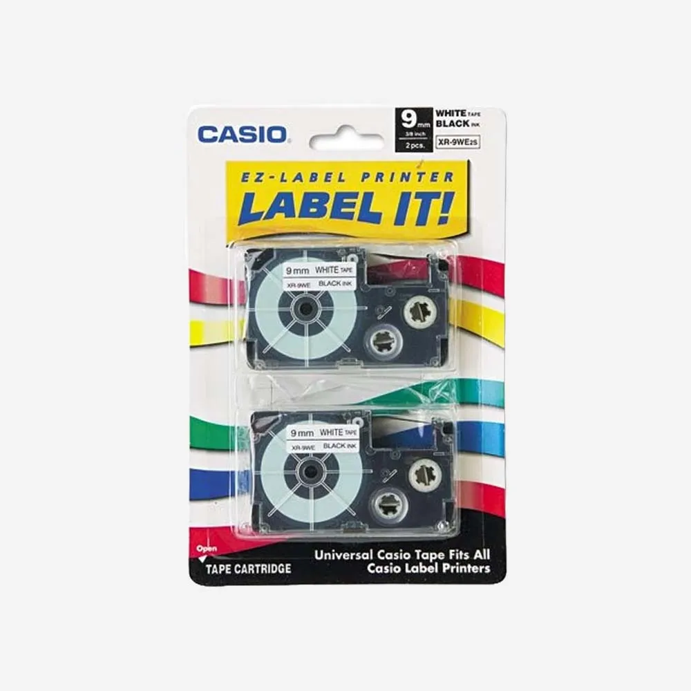 [Casio-Tape 9mm] Ribbon Casio Tape 9mm