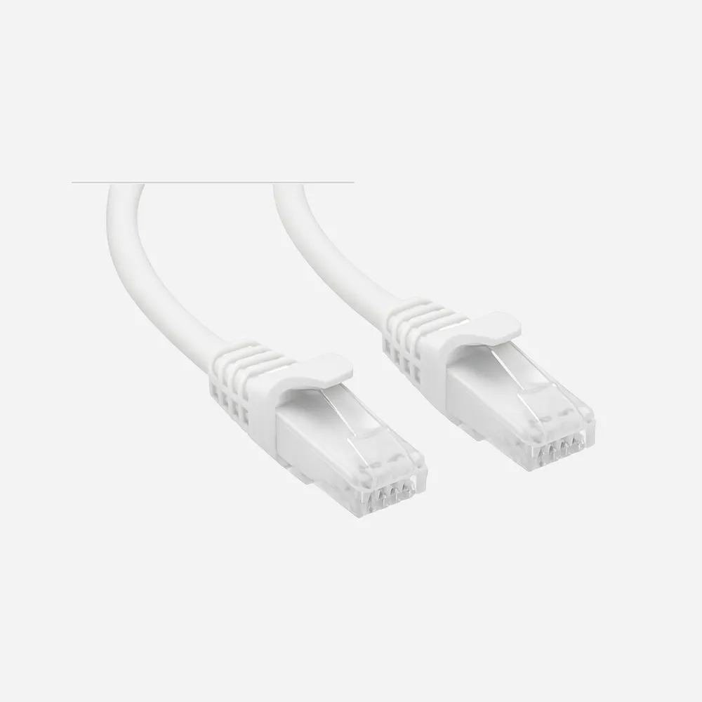 [PL-PC-U6-3W] ProLink UNSHIELDED CAT6 PATCH CORD W/ T568B WIRING 3M LSZH White