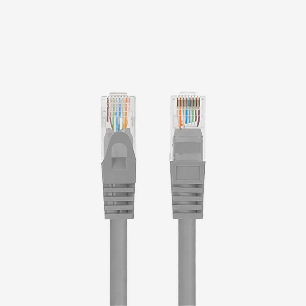 ProLink UNSHIELDED CAT6 PATCH CORD W/ T568B WIRING 1M LSZH Gray