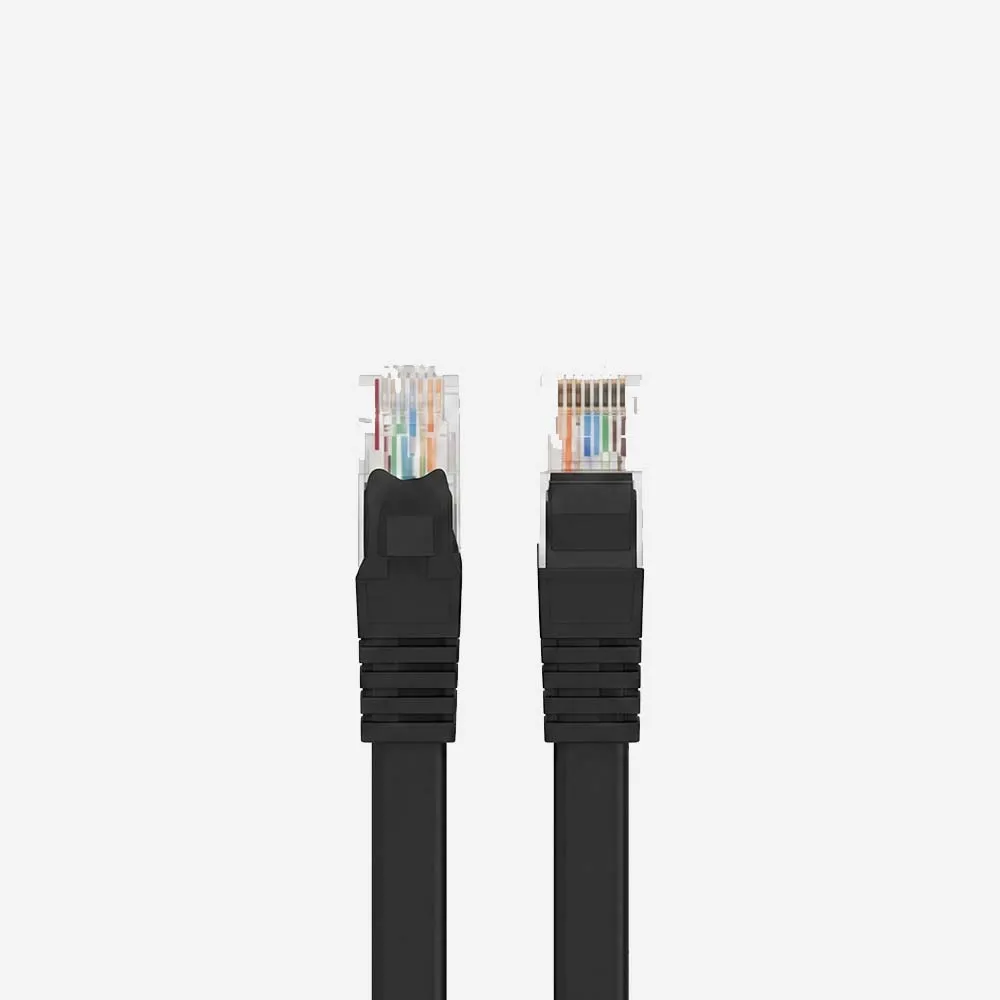 ProLink UNSHIELDED CAT6 PATCH CORD W/ T568B WIRING 3M LSZH Black