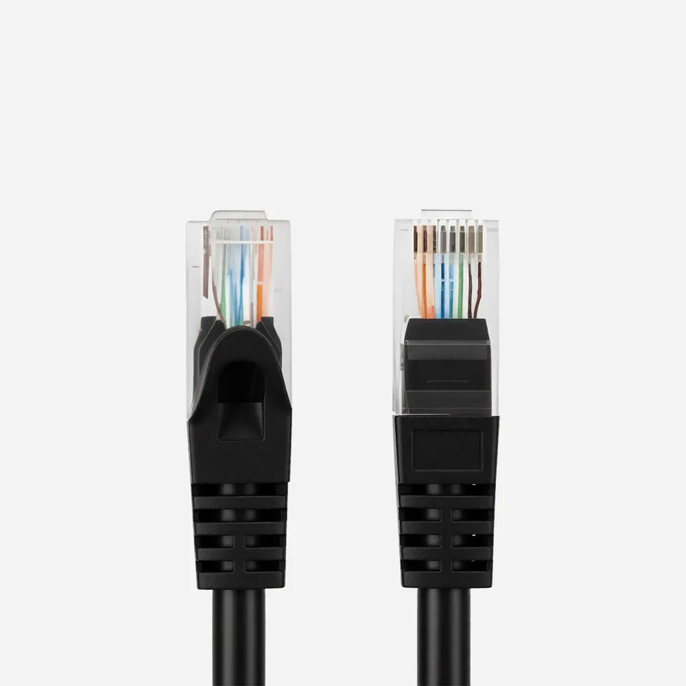 [PL-PC-U6-3BK] ProLink UNSHIELDED CAT6 PATCH CORD W/ T568B WIRING 3M LSZH Black